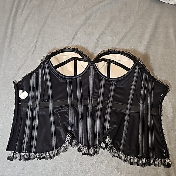 Trasgy Lingerie Corset black and white maid costume - Picture 3 of 7
